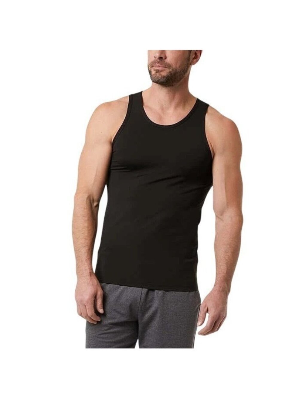 NWT 32 Degrees Cool Men's M Black Comfort Mesh Tank Top 3-Pack Quick Dry